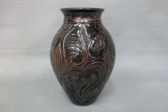 Bass Relief Vase
