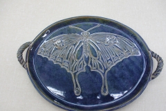 Butterfly Oval Platter