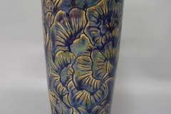 Rutile Carved Vase