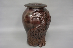 Eagle Sculpted Funerary Urn