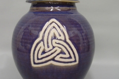 Rutile Celtic Triquetra Funerary Urn